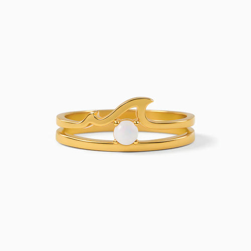 Anillo Energía del Mar - Anillos de Plata y Oro | Valentina Jewels