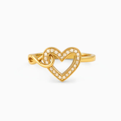 Anillo Corazón Infinito - Anillos de Plata y Oro | Valentina Jewels