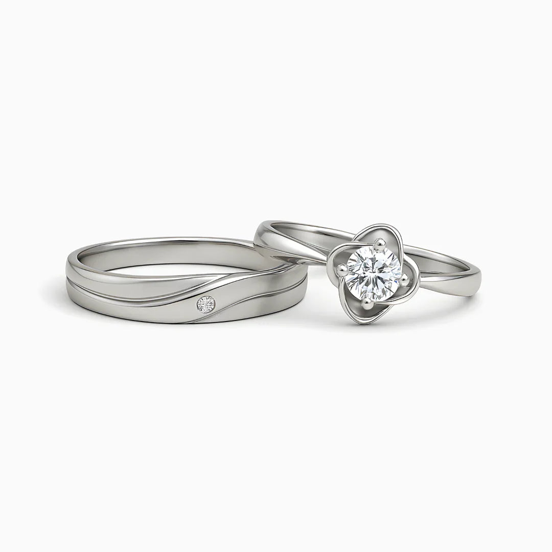 Set of two Love Rings