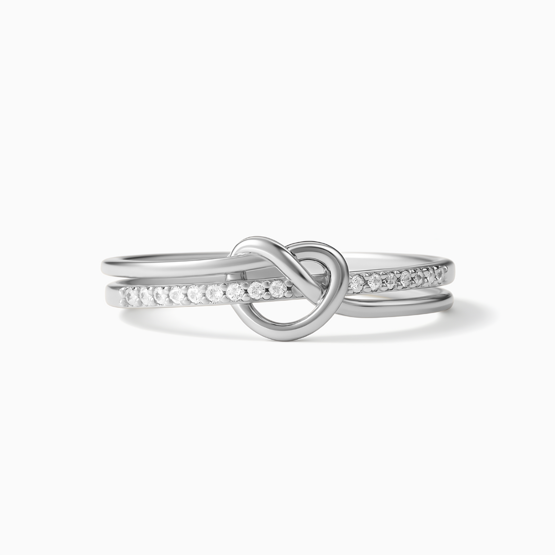 Heart Knot Ring
