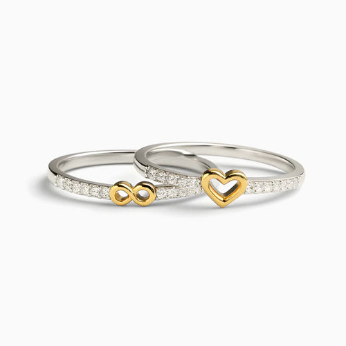 Anillo Infinity Love – Madre & Hija - Anillos de Plata | Valentina Jewels