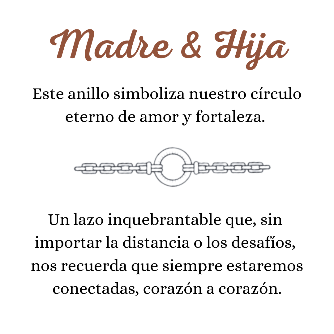 Circle of Strength Ring – Mother & Daughter