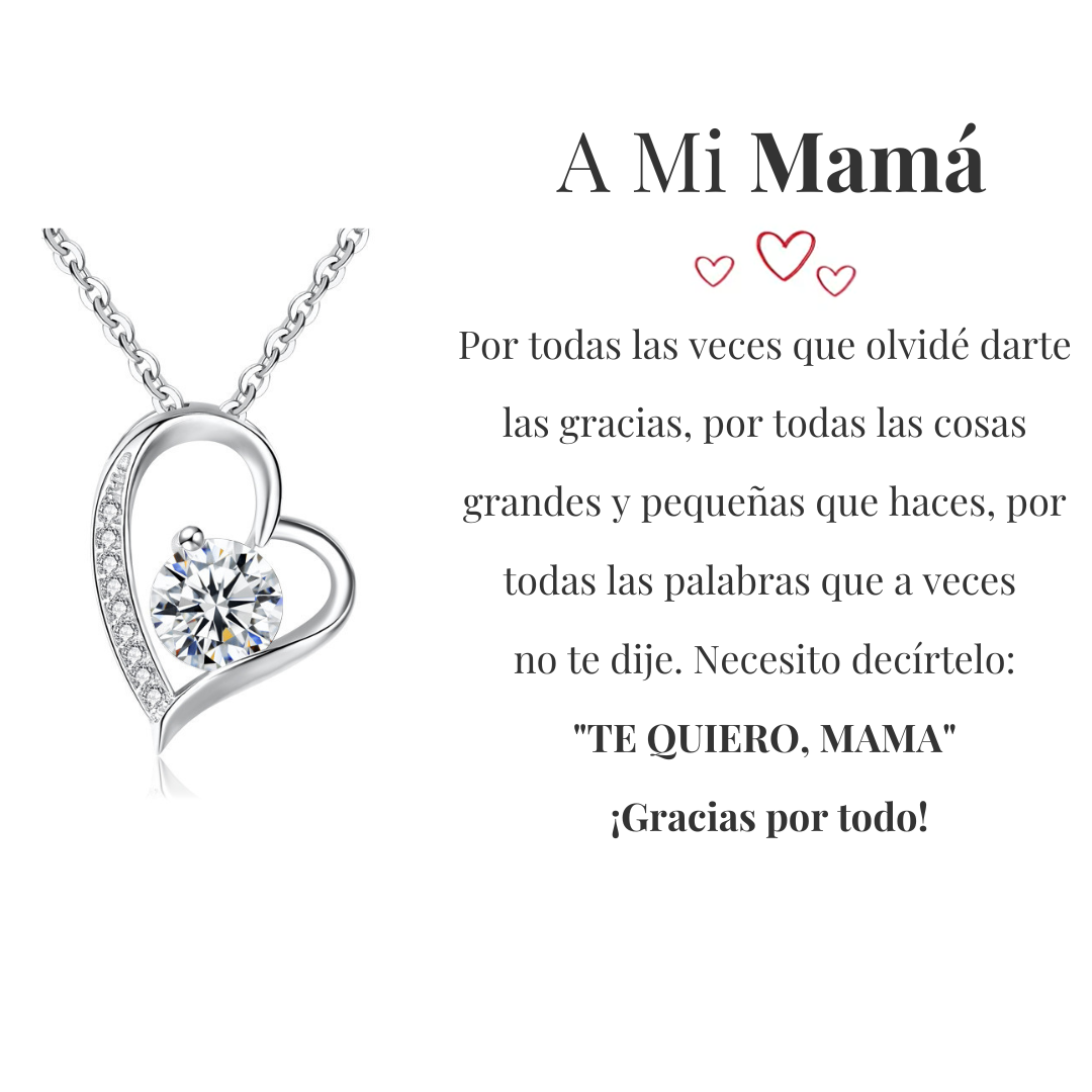 Collar de Amor Eterno para Mamá