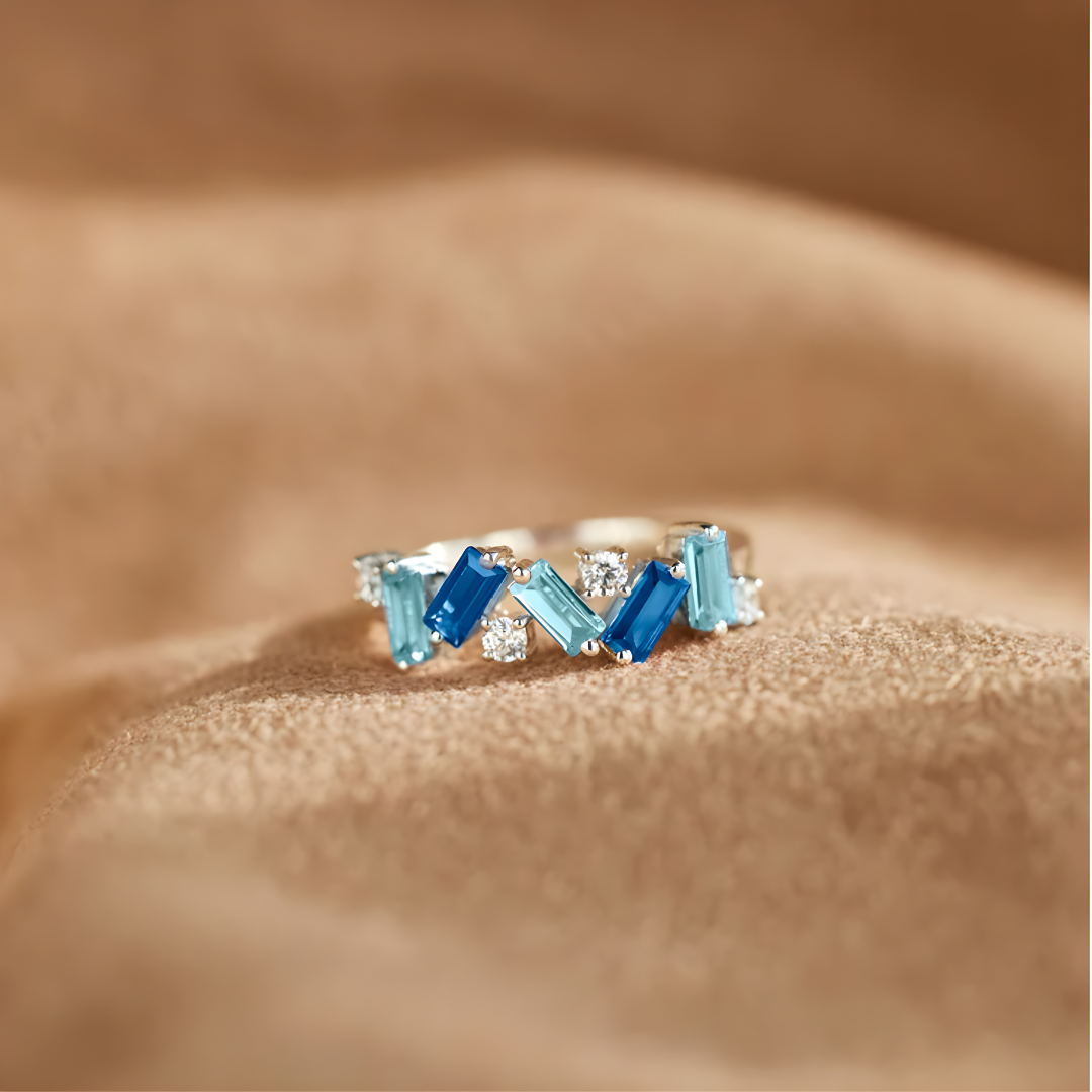 Anillo Serenidad Azul – Amor Propio