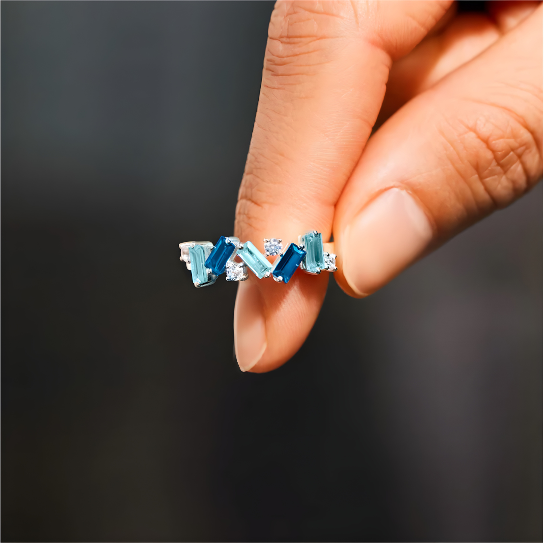 Anillo Serenidad Azul – Amor Propio