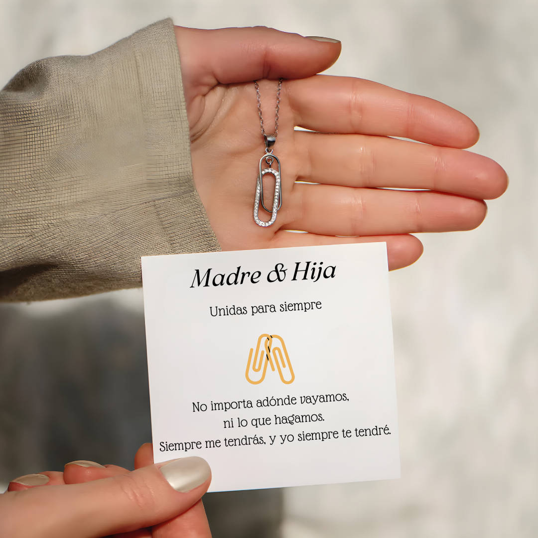 United for Eternity Necklace - Mother & Daughter