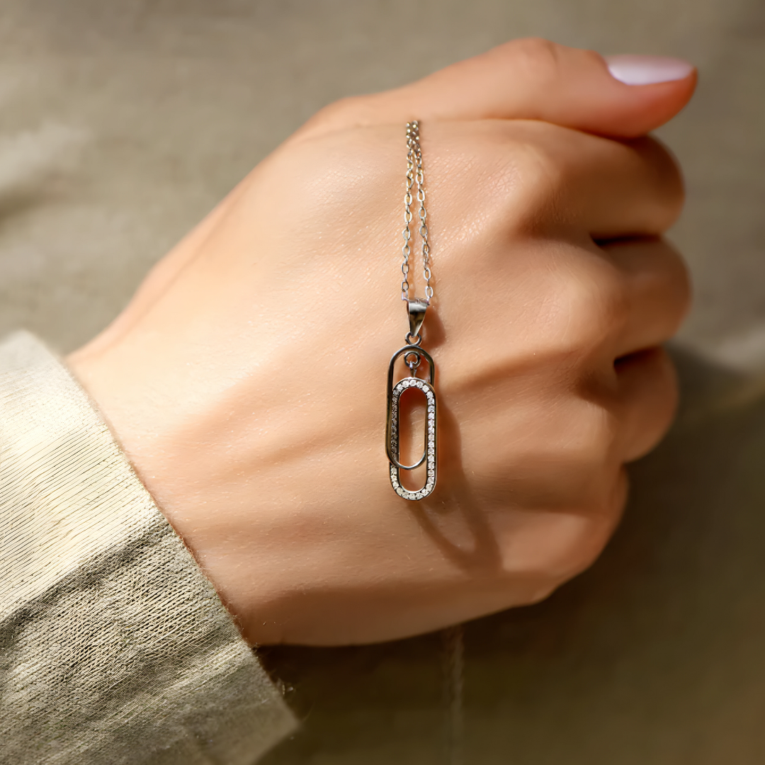 United for Eternity Necklace - Mother & Daughter
