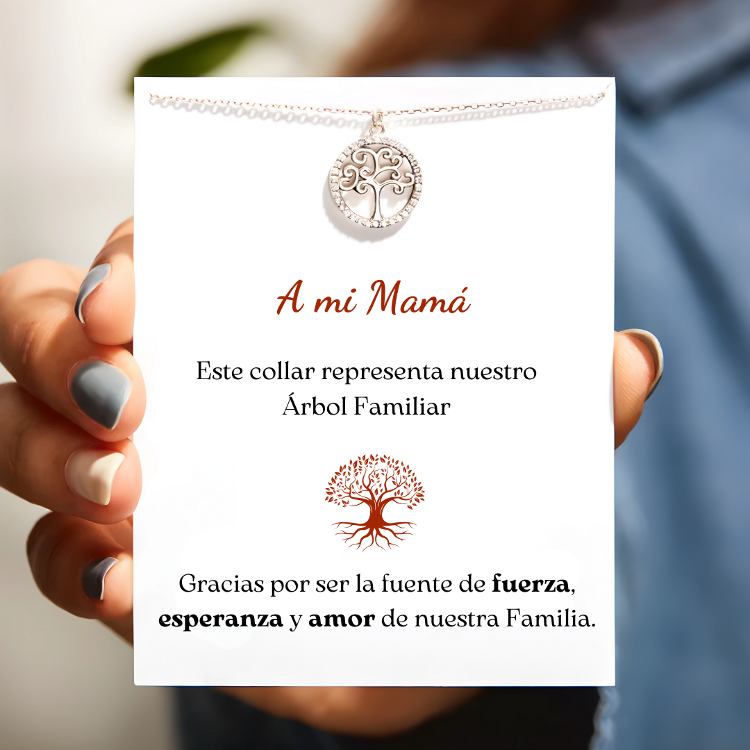 Family Tree Necklace – To my Mom