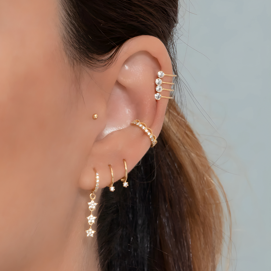 Mini Lola S925 Hoops