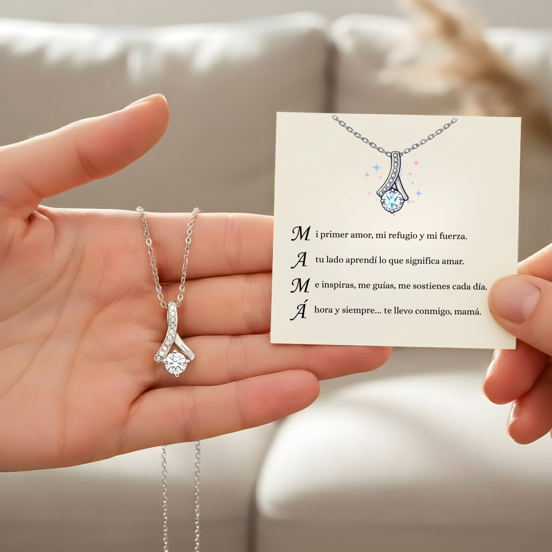 I Love You Mom Necklace
