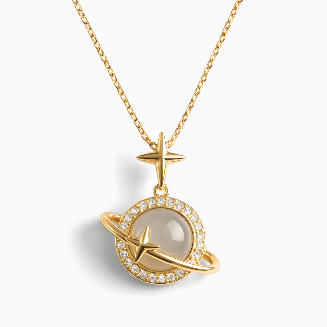 Planet Necklace - Love and Friendship