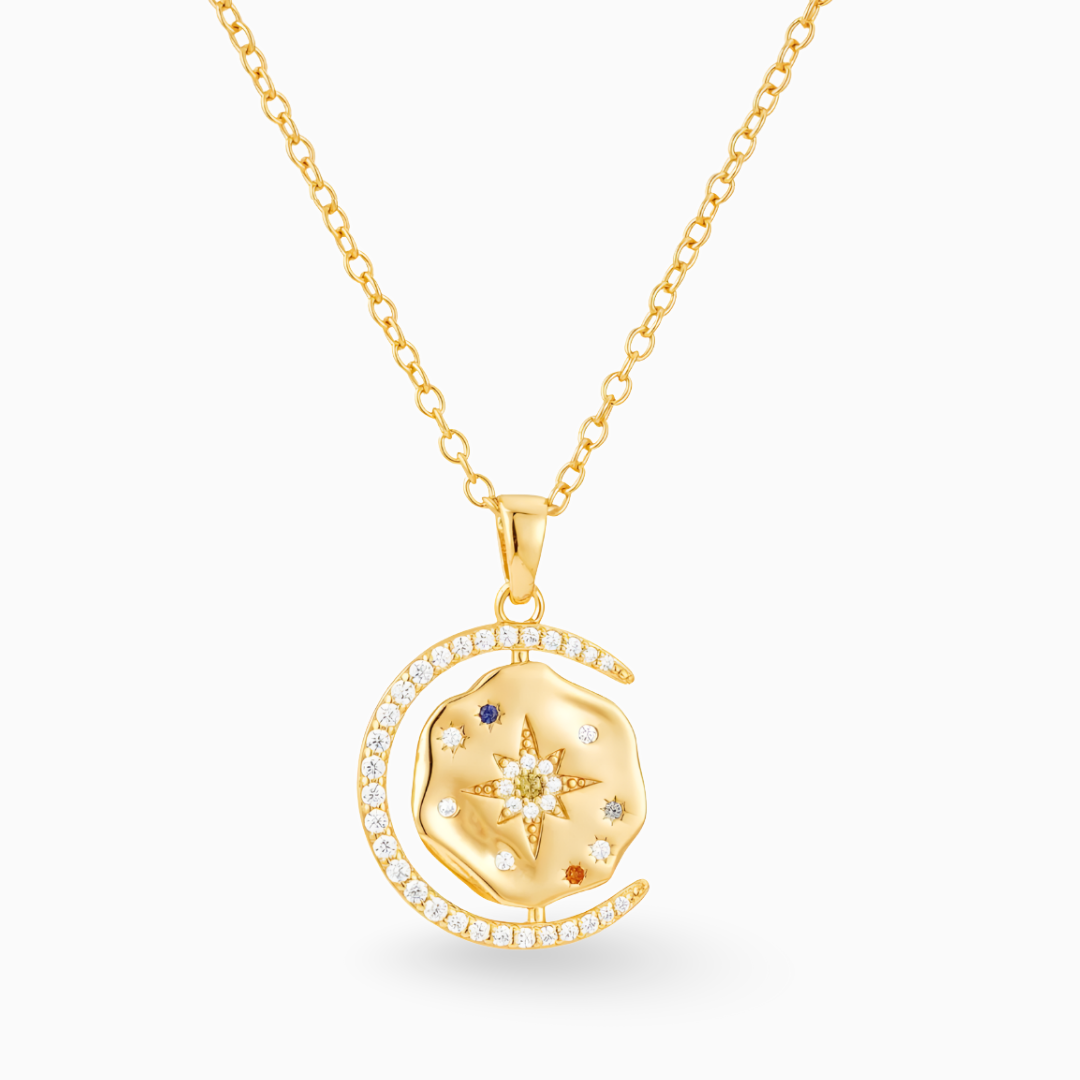 My Sun, Moon, and Stars Necklace
