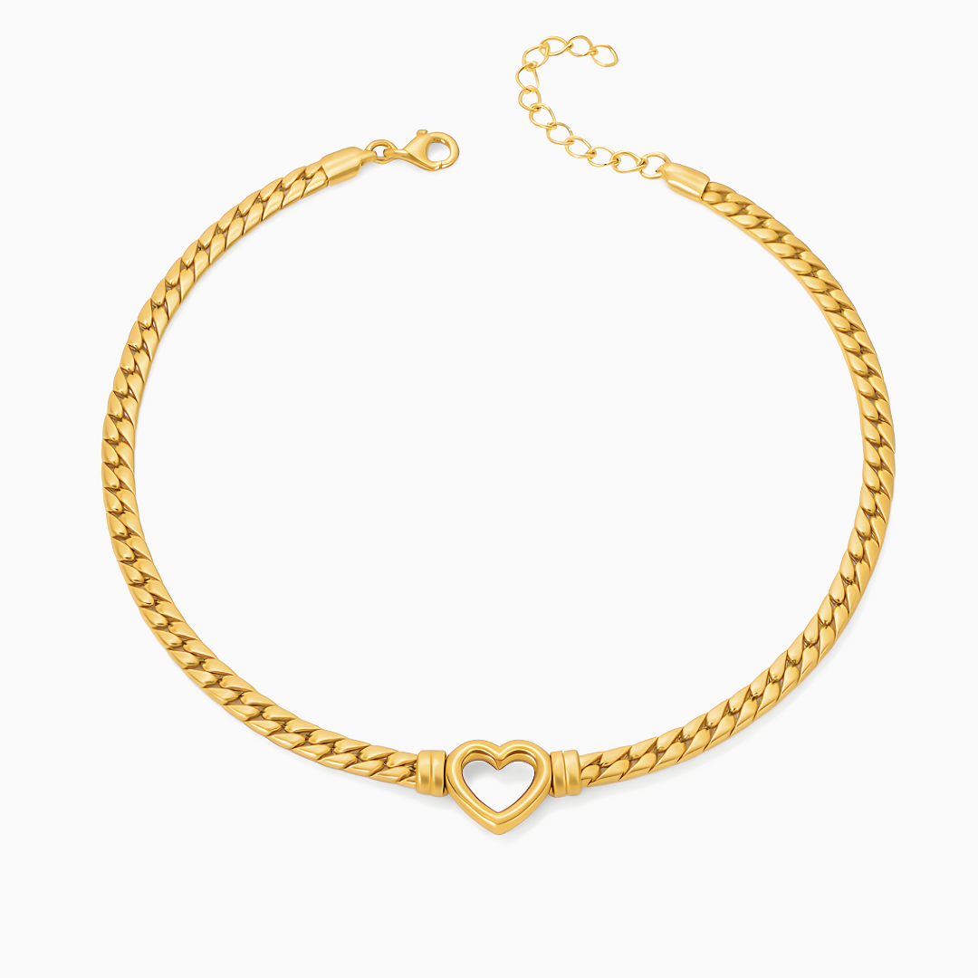Heart Choker Necklace