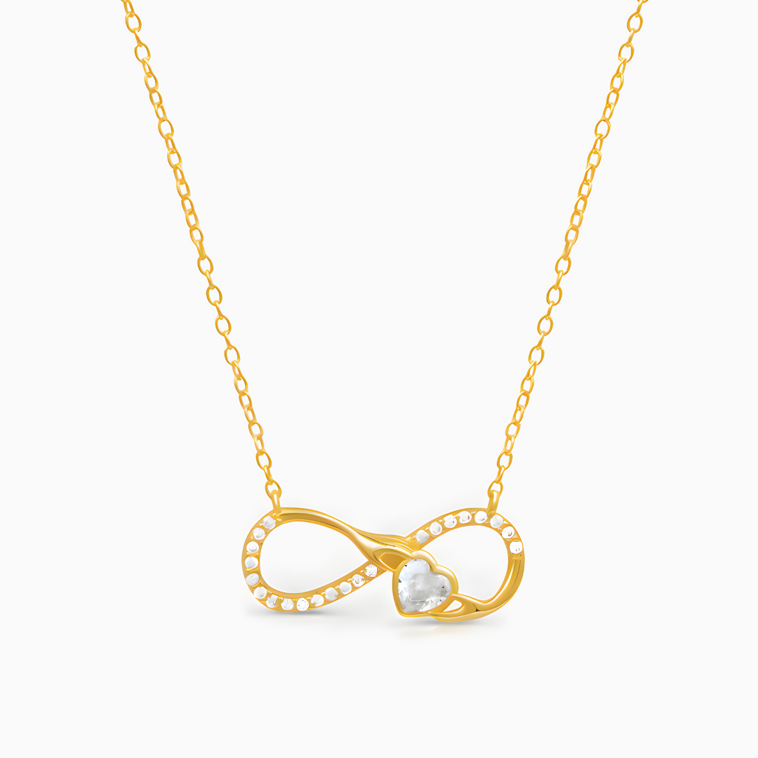 Infinite Link Necklace - Mother & Daughter
