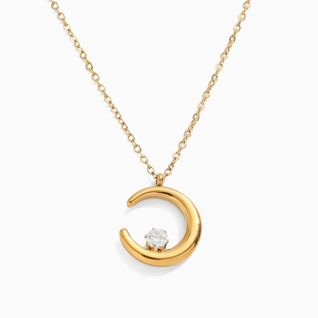 Moon & Star Necklace