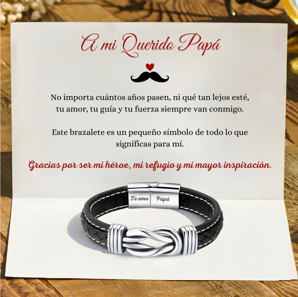 Infinity Knot Bracelet – Dad