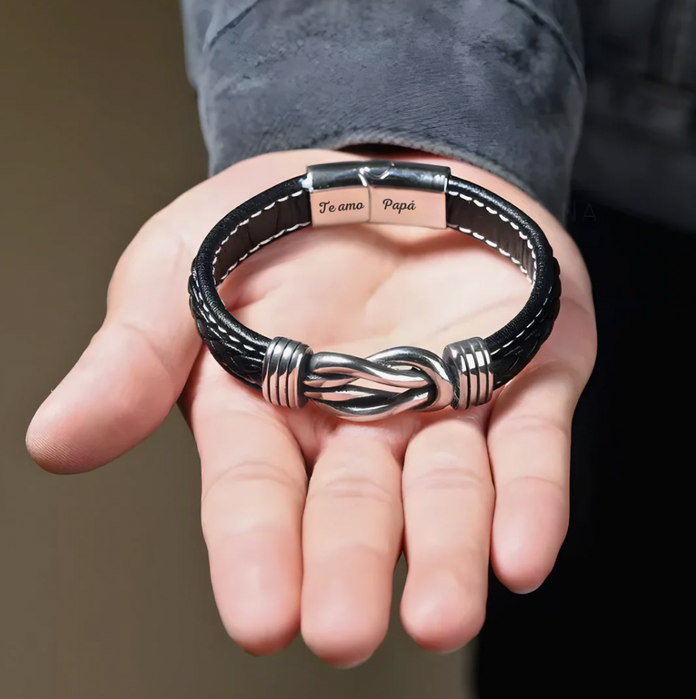 Infinity Knot Bracelet – Dad