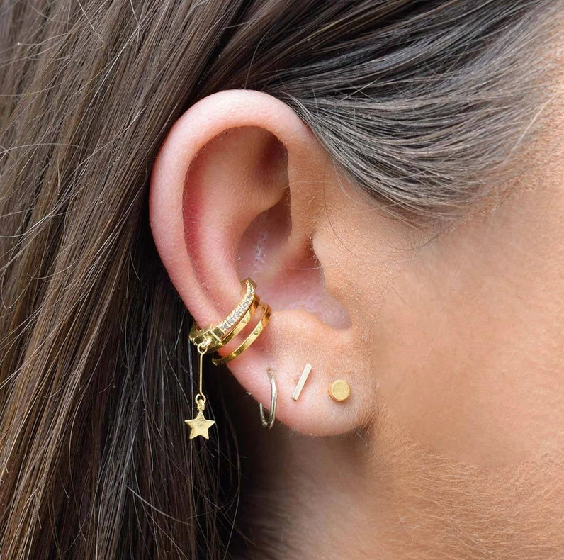 Pop Huggie Earrings