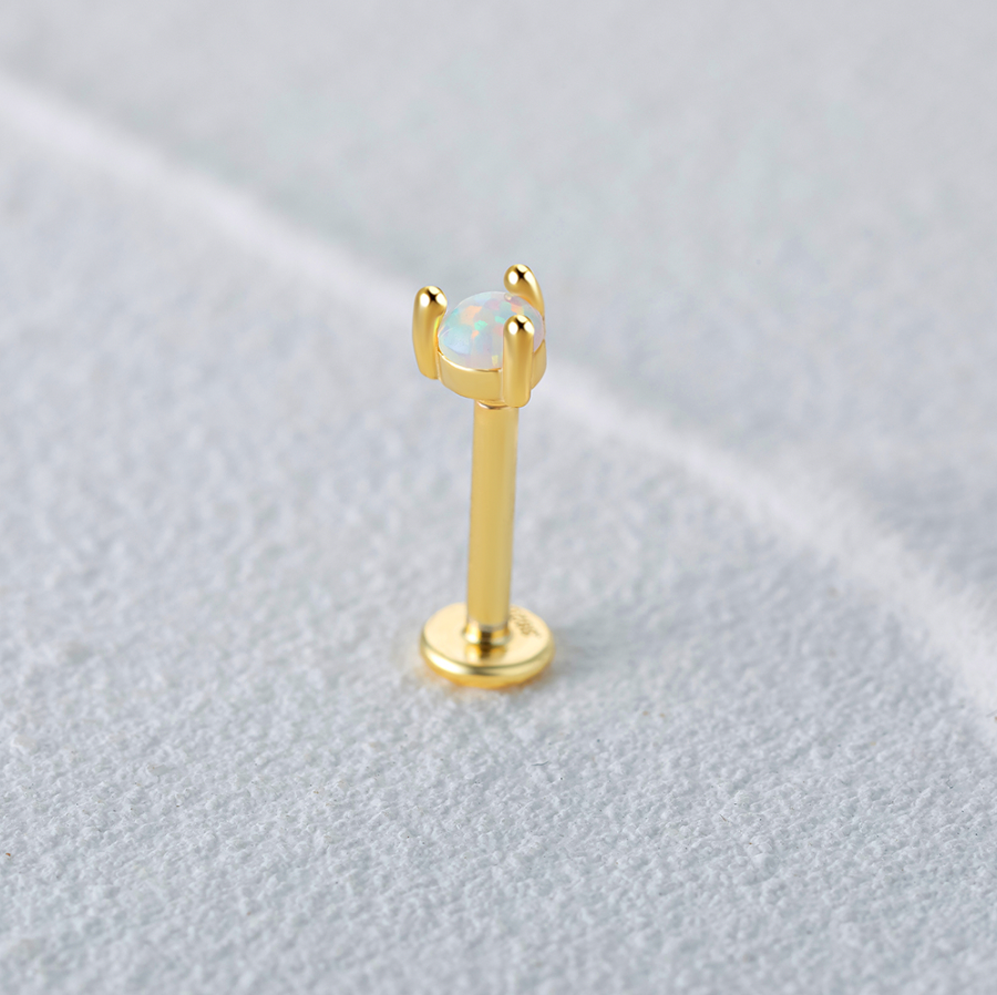 White Pearl Earrings