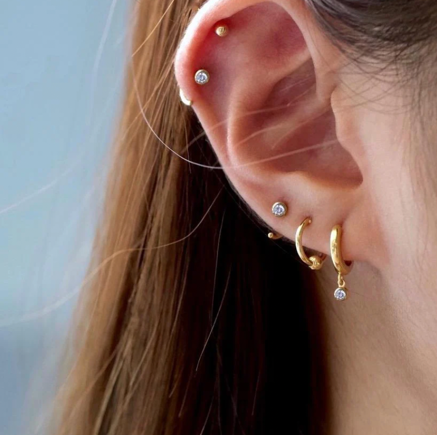 Huggies Hoop Earrings
