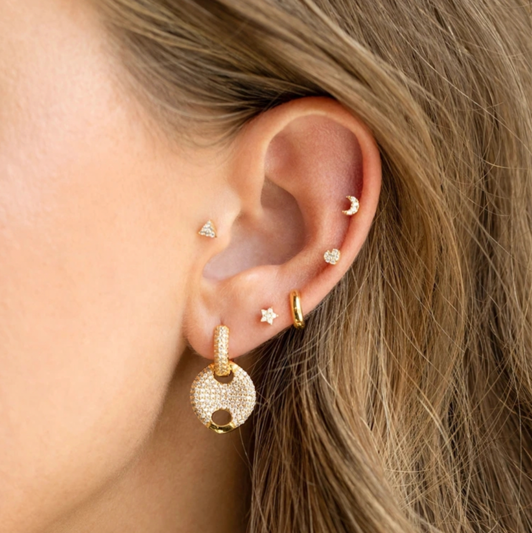 Geometric Earrings Set