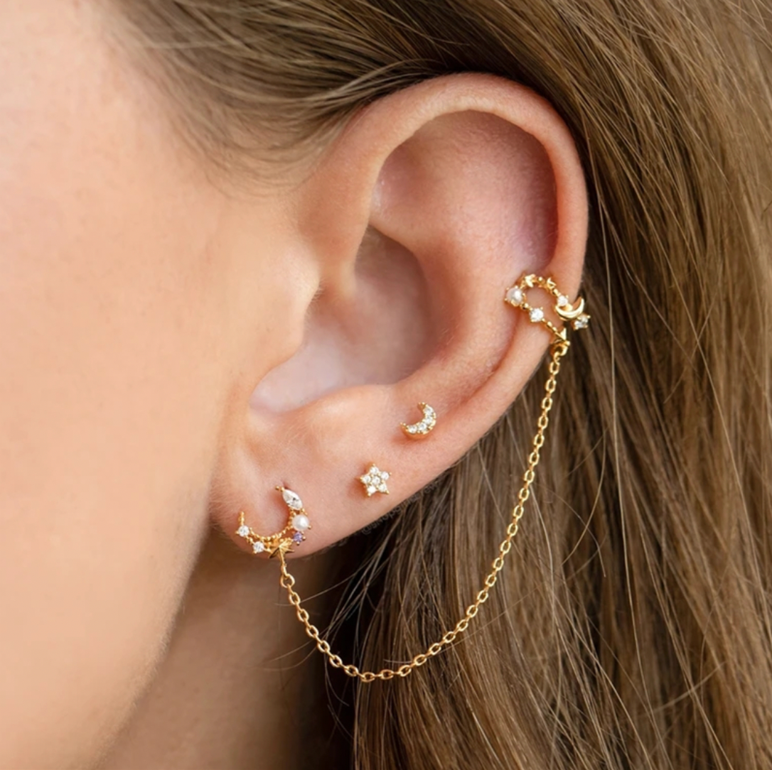 Geometric Earrings Set