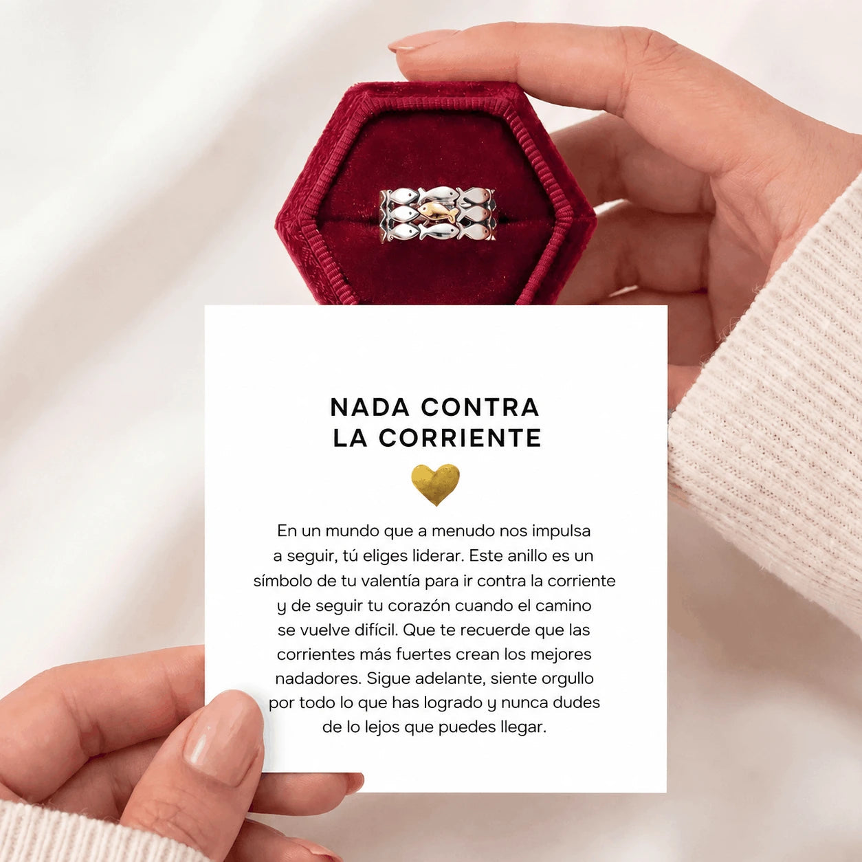 Anillo Nadar Contra la Corriente