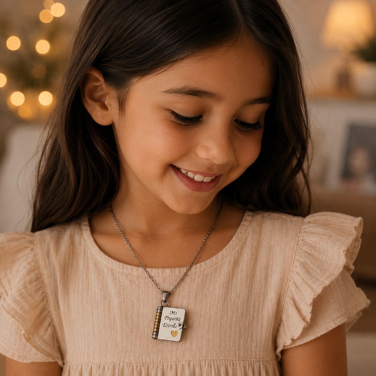 Collar "Mi Pequeña Estrella" con Mensaje Especial
