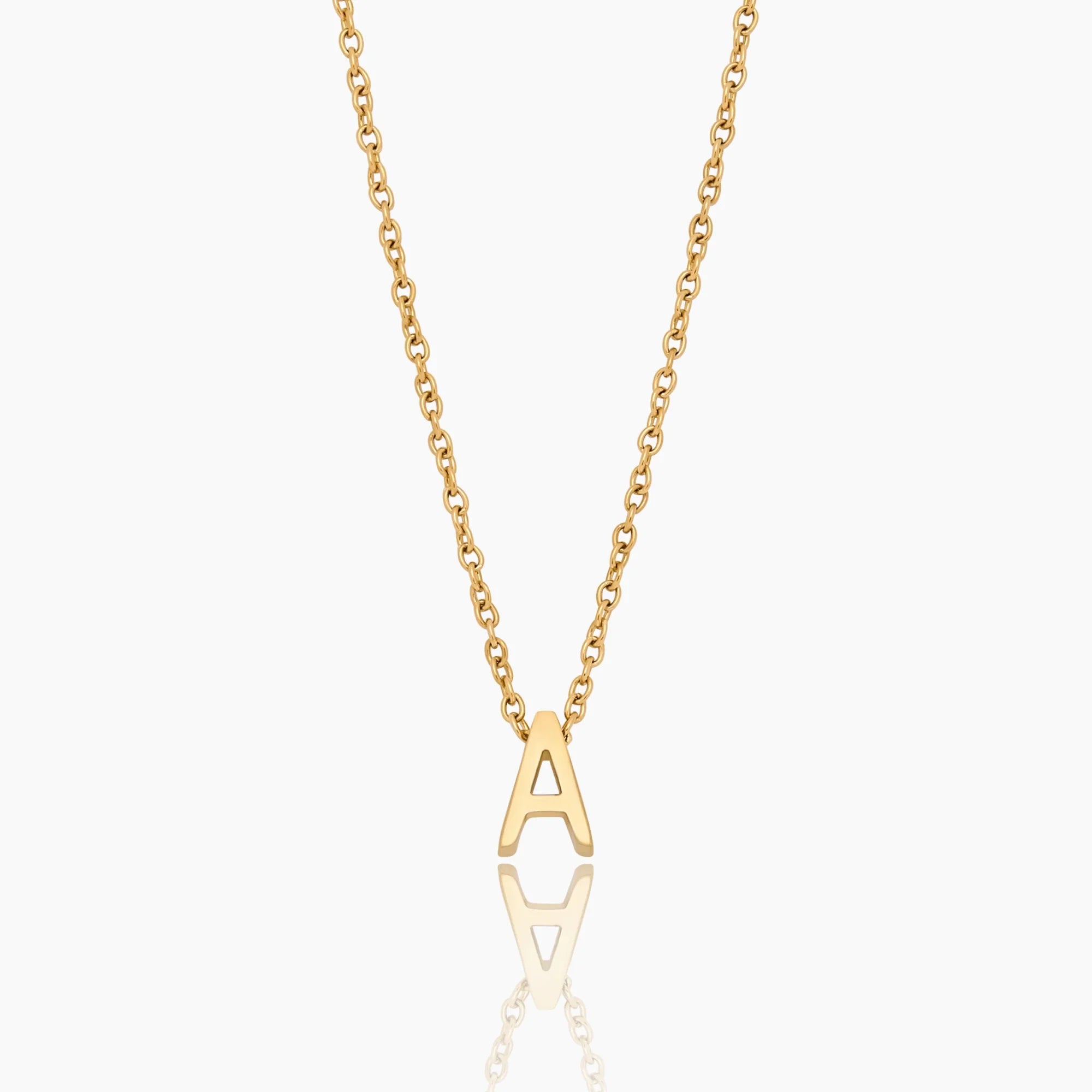 Dainty Initial Charm Necklace