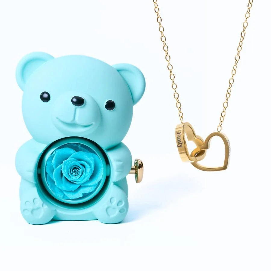 Oso Eterno & Collar Personalizado
