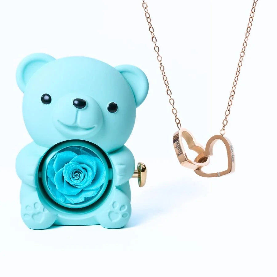 Oso Eterno & Collar Personalizado