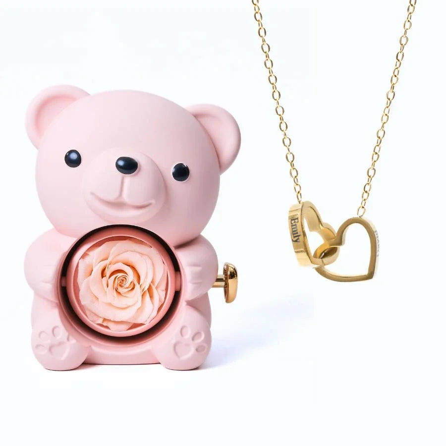 Oso Eterno & Collar Personalizado