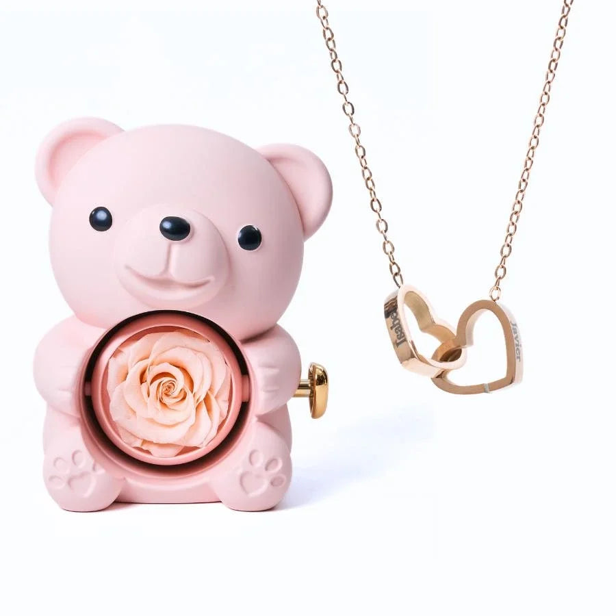 Oso Eterno & Collar Personalizado