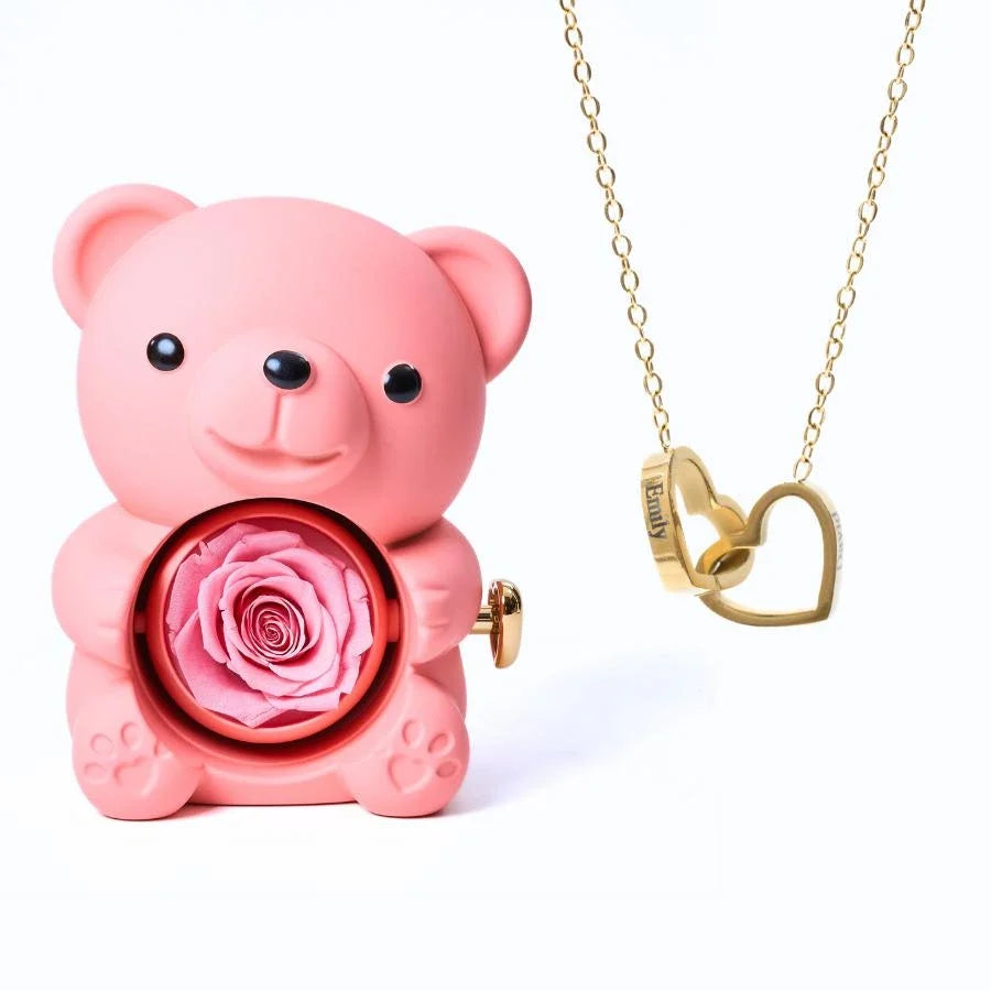 Oso Eterno & Collar Personalizado