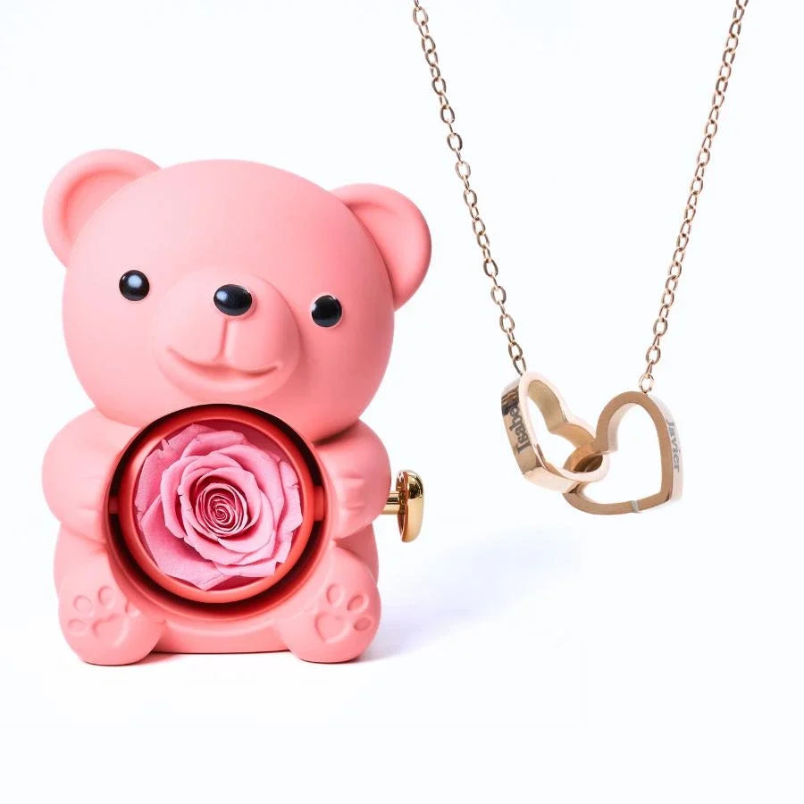 Oso Eterno & Collar Personalizado