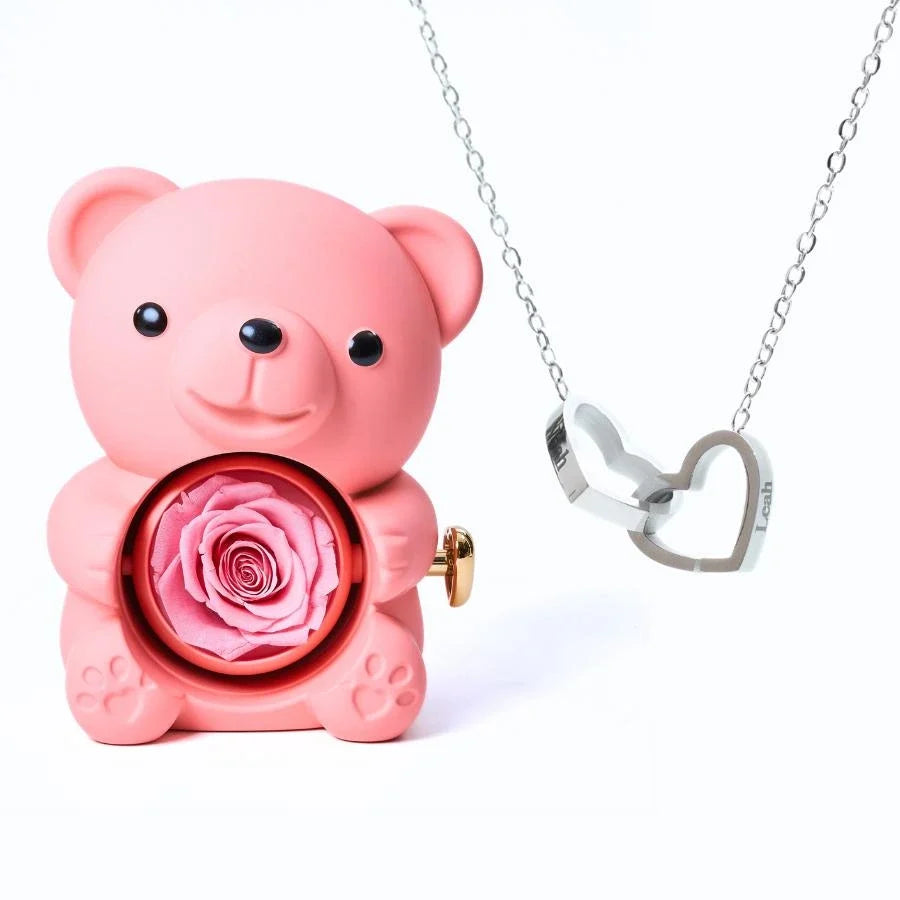 Oso Eterno & Collar Personalizado