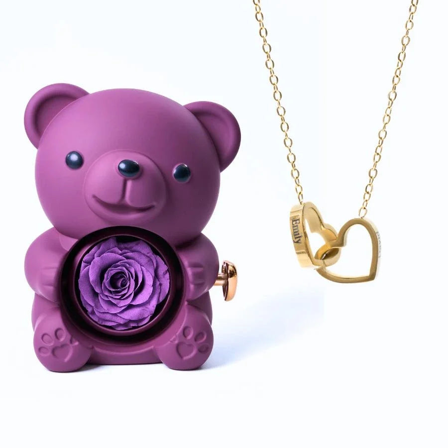 Oso Eterno & Collar Personalizado