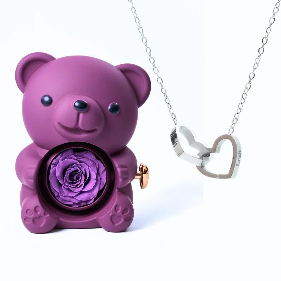 Oso Eterno & Collar Personalizado