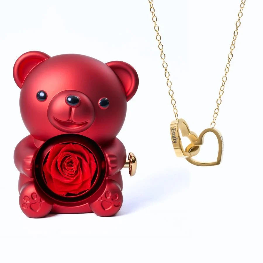 Oso Eterno & Collar Personalizado