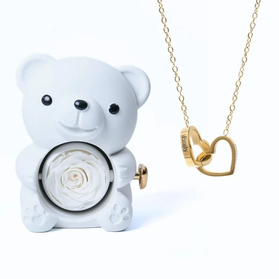 Oso Eterno & Collar Personalizado
