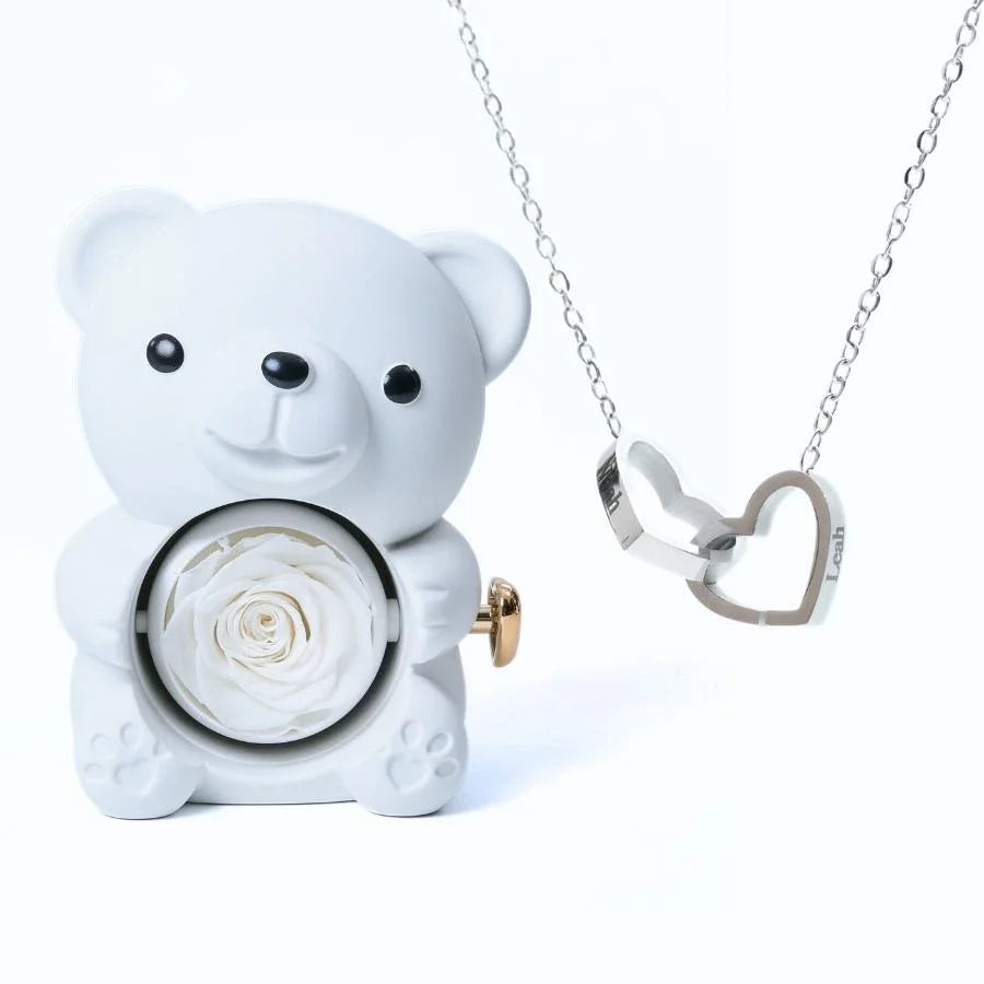 Oso Eterno & Collar Personalizado