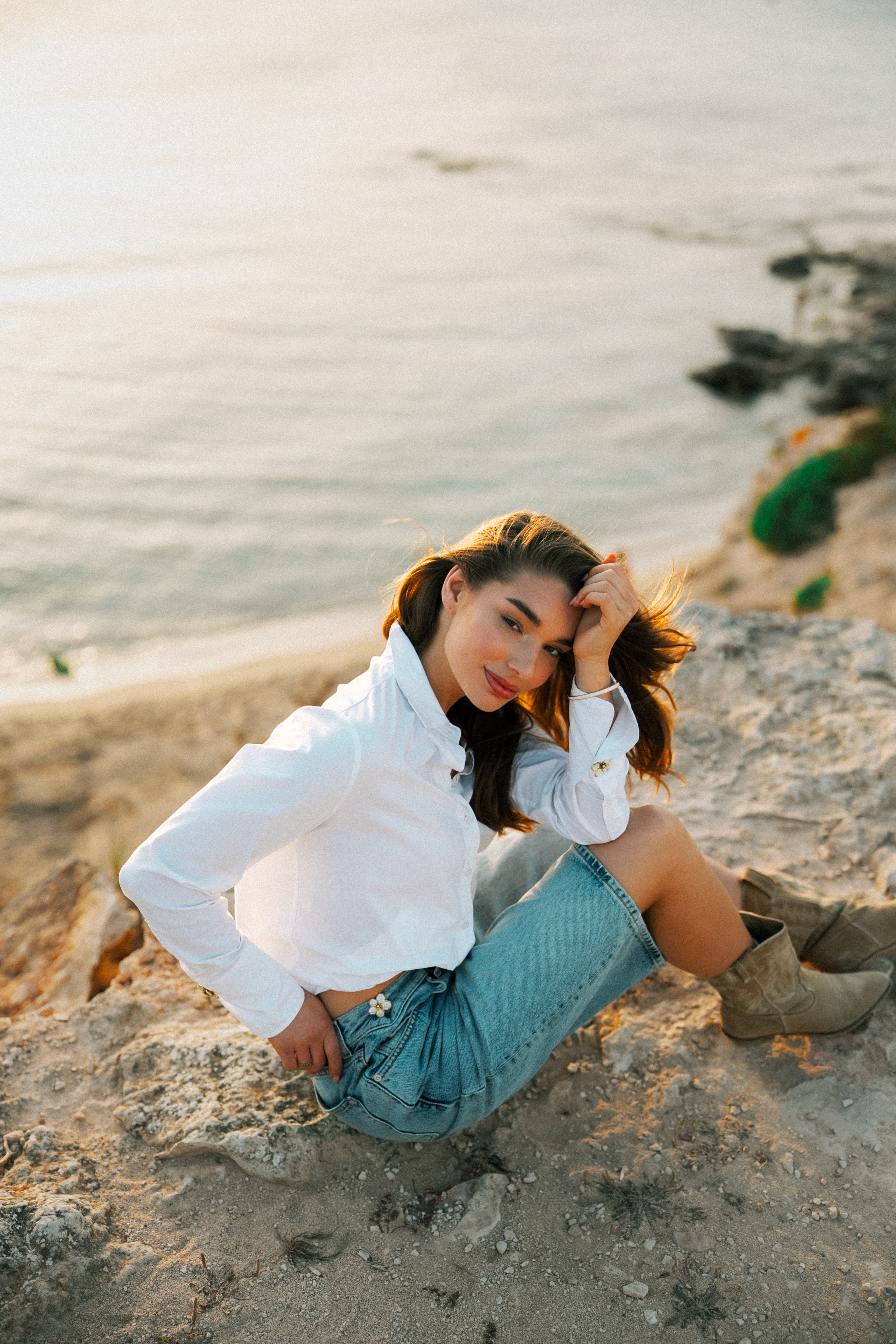 Julie Flor Oro - Jeans Pin
