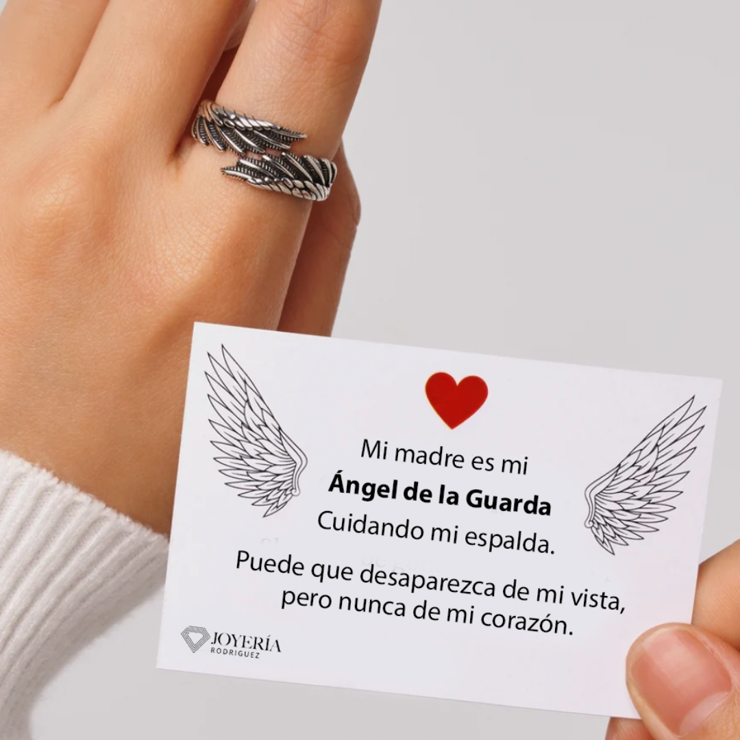 Adjustable Angel Ring - To My Mother