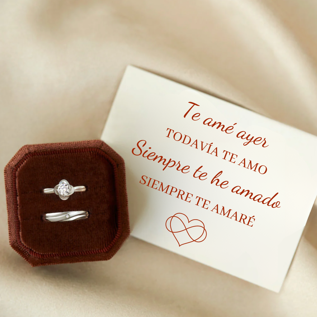 Set of two Love Rings