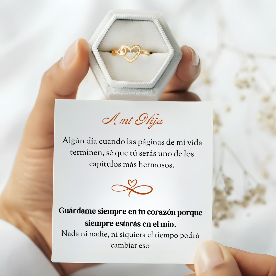 Infinity Heart Ring