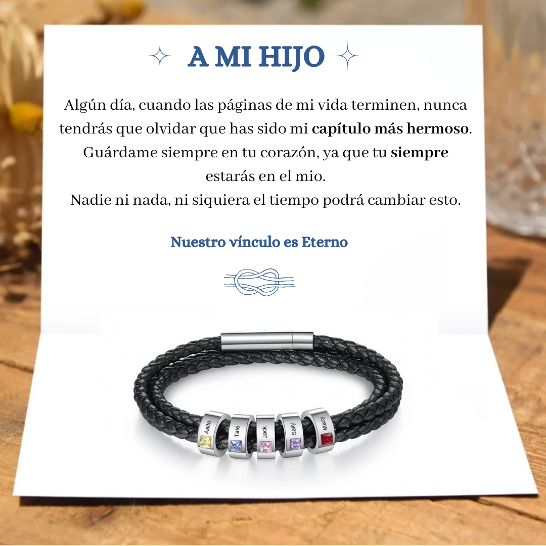 Pulsera Piedras de Vida – To My Son