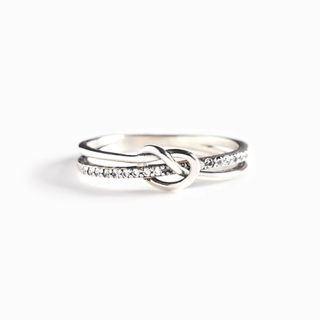 Heart Knot Ring – You and Me