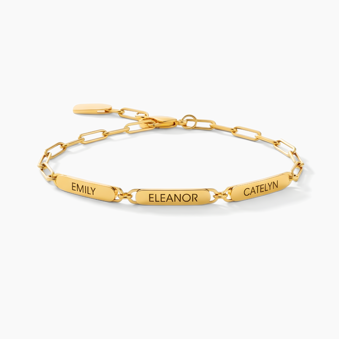Pulsera Triple Grabado