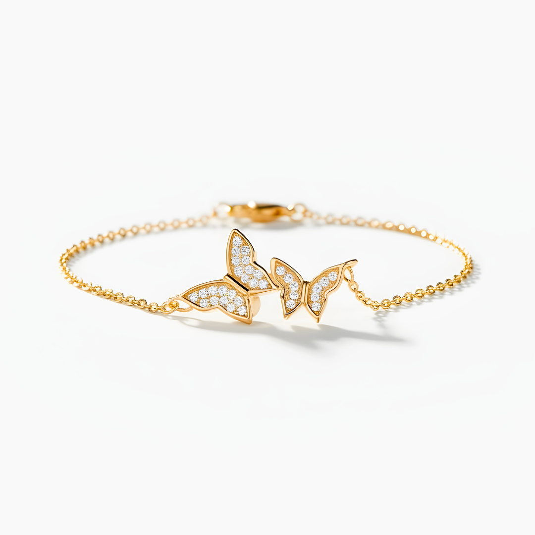 Pulsera Metamorfosis de Amor – Madre & Hija - Pulseras de Plata y Oro | Valentina Jewels
