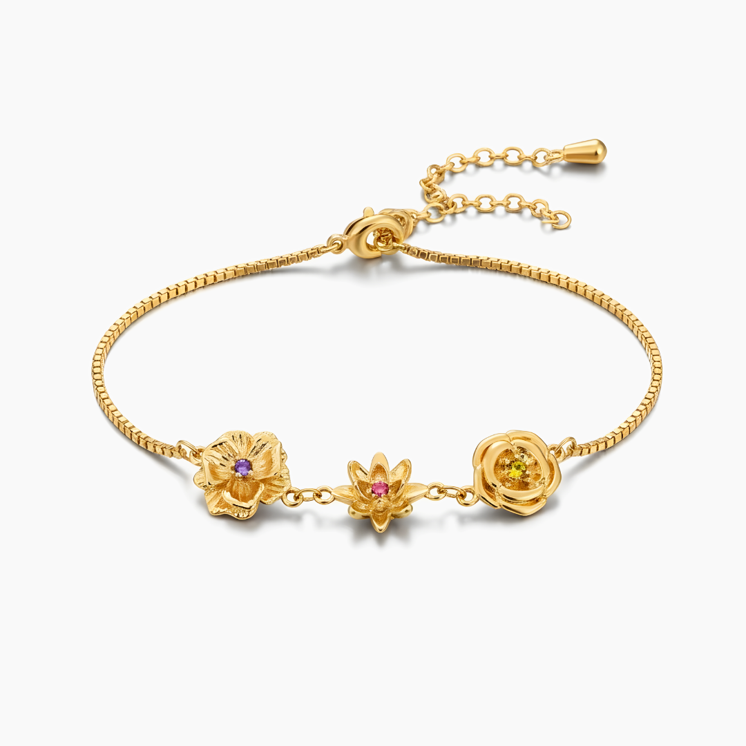 Flowers of Life Bracelet - Customizable